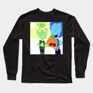 Peridot, Lapis, and Pumpkin. Long Sleeve T-Shirt